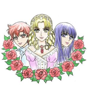 kaeru2467さんの昔の少女漫画風の3姉妹キャラへの提案