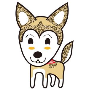 かものはしチー坊 (kamono84)さんのイヌのキャラクターデザインへの提案