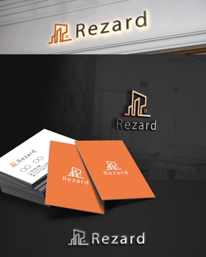 D.R DESIGN (Nakamura__)さんの新設不動産会社（株）Rezard  を象徴するロゴ作成への提案