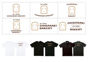 合同会社クラフタス ()さんの食パン専門店「CHIGASAKI　BAKERY」の映えるTシャツを作りたい！への提案