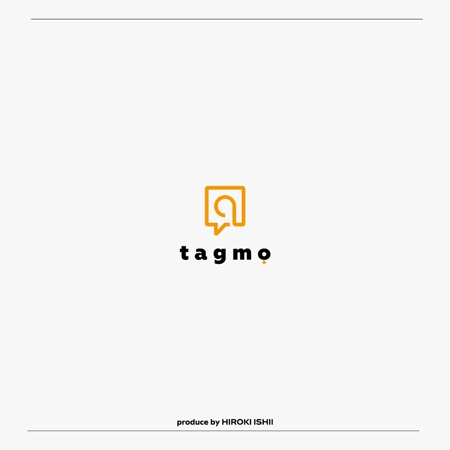 H.i.LAB. (IshiiHiroki)さんのお出かけスポット発見アプリ「tagmo（タグモ）」のロゴへの提案
