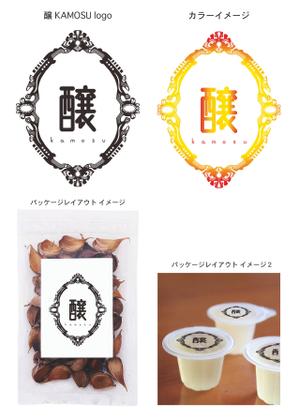 山内　真樹 (risporn_97)さんの健康食品（黒ニンニク）の商品ロゴへの提案