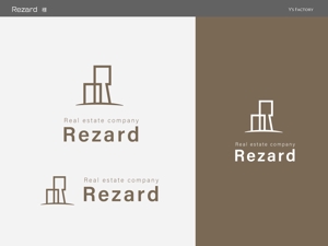 Y's Factory (ys_factory)さんの新設不動産会社（株）Rezard  を象徴するロゴ作成への提案