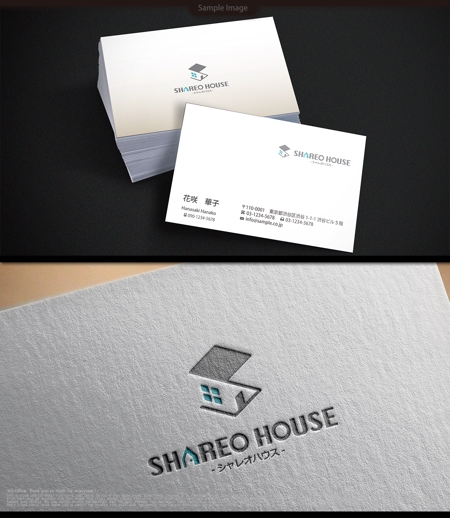 WDO (WD-Office)さんの企画型自然素材注文住宅「SHAREO HOUSE」のロゴへの提案