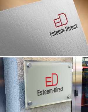 清水　貴史 (smirk777)さんの商品・サイトロゴ「Esteem-Direct」のロゴ制作への提案