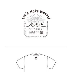 kaeru-4gさんの食パン専門店「CHIGASAKI　BAKERY」の映えるTシャツを作りたい！への提案