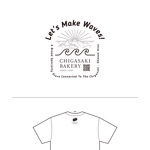 kaeru-4gさんの食パン専門店「CHIGASAKI　BAKERY」の映えるTシャツを作りたい！への提案
