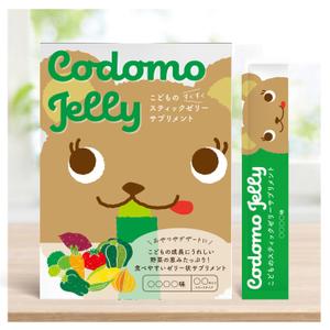 hashi = design (hashi_design)さんの子供向けサプリメント(スティックゼリータイプ)製品のパッケージデザインへの提案