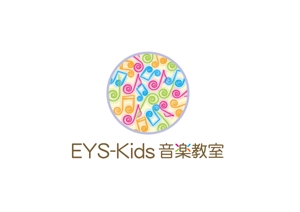 luckykent (luckykent)さんのEYS-Kids音楽教室のロゴへの提案