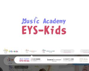 ::: Sashart ::: (Saorii1002)さんのEYS-Kids音楽教室のロゴへの提案