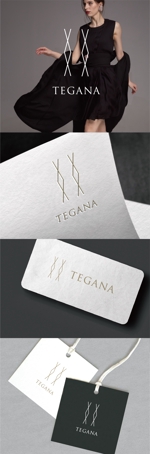 Morinohito (Morinohito)さんのアパレルネットショップサイト　TEGANAのロゴへの提案