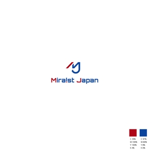 red3841 (red3841)さんの外国籍ITエンジニア向けの転職コンサルティング「Miraist　Japan」の会社ロゴへの提案