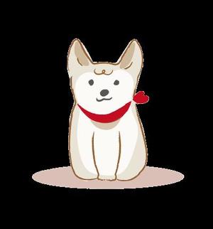 森田小林 (Myjunan)さんのイヌのキャラクターデザインへの提案
