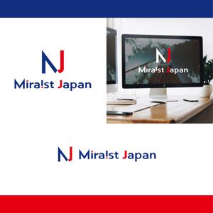 angie design (angie)さんの外国籍ITエンジニア向けの転職コンサルティング「Miraist　Japan」の会社ロゴへの提案