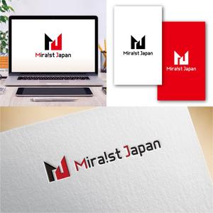 Hi-Design (hirokips)さんの外国籍ITエンジニア向けの転職コンサルティング「Miraist　Japan」の会社ロゴへの提案