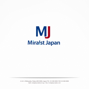 H-Design (yahhidy)さんの外国籍ITエンジニア向けの転職コンサルティング「Miraist　Japan」の会社ロゴへの提案