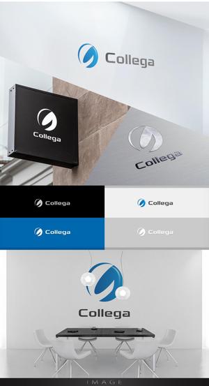 Cobalt Blue (Cobalt_B1ue)さんのITでつなぐを実現するプラットフォームを提供する会社「コレーガ株式会社」のロゴへの提案