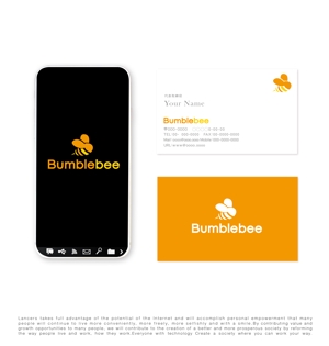 tog_design (tog_design)さんのWebメディア「Bumblebee」のロゴへの提案