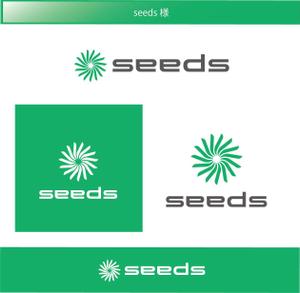 FISHERMAN (FISHERMAN)さんのディスプレイ資材販売会社「seeds」のロゴ制作への提案