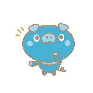 Jelly (Jelly)さんのあぐー豚しゃぶしゃぶ専門店　オーシャンBoo！のマスコットキャラクターへの提案