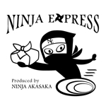 デリバリー専門店「NINJA　EXPRESS」のロゴへの提案