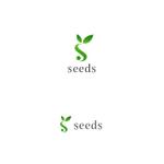 P Design (DesignStudio)さんのディスプレイ資材販売会社「seeds」のロゴ制作への提案