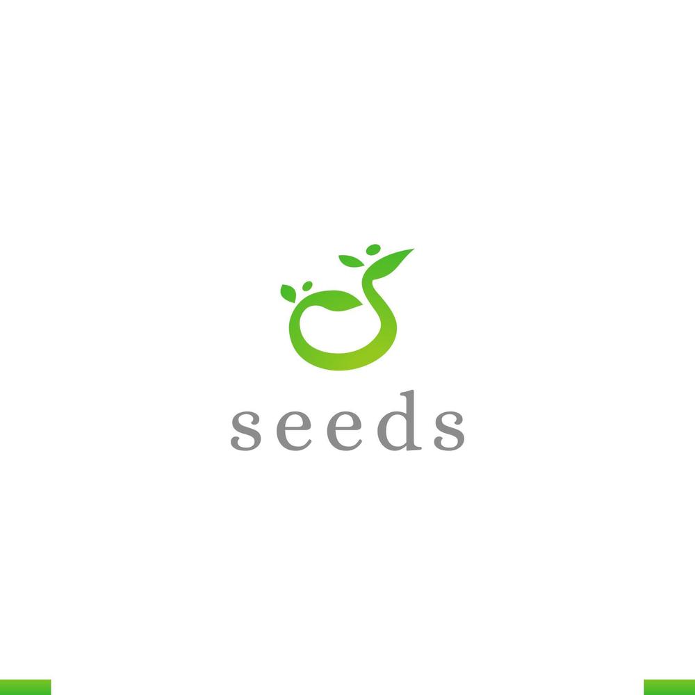 ディスプレイ資材販売会社「seeds」のロゴ制作