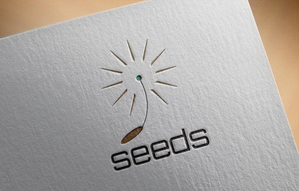 ディスプレイ資材販売会社「seeds」のロゴ制作