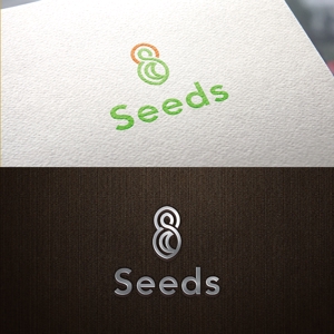 tanaka_358_eikiさんのディスプレイ資材販売会社「seeds」のロゴ制作への提案