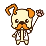 CHIHUAHUA BASE (tae1182)さんの犬向け腸内検査のキャラクターデザインへの提案