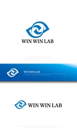 魔法スタジオ (mahou-phot)さんのセミナー運営会社　WIN WIN LAB 株式会社のロゴへの提案