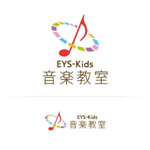 晴 (haru-mt)さんのEYS-Kids音楽教室のロゴへの提案
