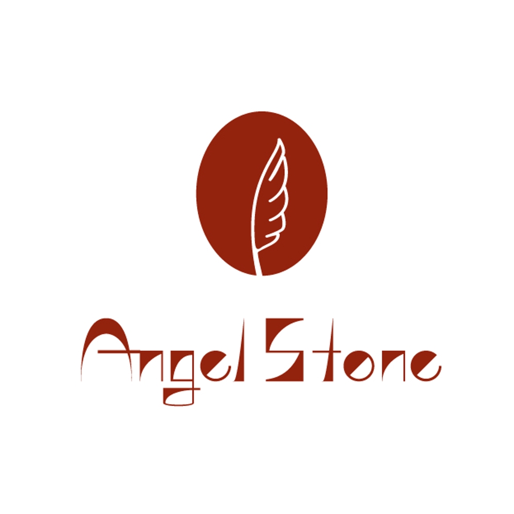 「Angel Stone」のロゴ作成