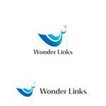 marutsuki (marutsuki)さんの新設会社のロゴ「株式会社Wonder Links」のロゴへの提案