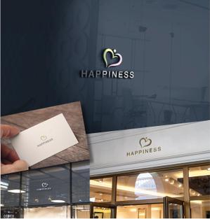 RYUNOHIGE (yamamoto19761029)さんの健康な体と心の豊かさを追求する会社「HAPPINESS」のロゴ制作への提案