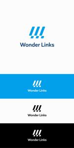 designdesign (designdesign)さんの新設会社のロゴ「株式会社Wonder Links」のロゴへの提案