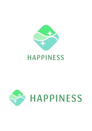 ing (ryoichi_design)さんの健康な体と心の豊かさを追求する会社「HAPPINESS」のロゴ制作への提案