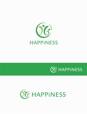 eldordo design (eldorado_007)さんの健康な体と心の豊かさを追求する会社「HAPPINESS」のロゴ制作への提案
