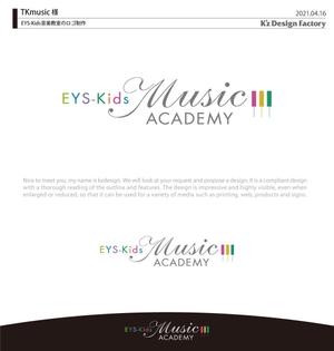 K'z Design Factory (kzdesign)さんのEYS-Kids音楽教室のロゴへの提案