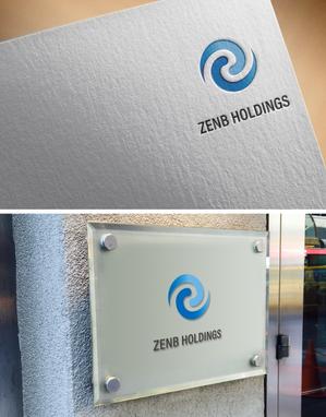 清水　貴史 (smirk777)さんの株式会社ZENB HOLDINGSのロゴ制作についてへの提案