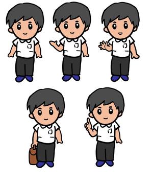 動物系キャラ制作が得意　ラフ無制限&無料 (nobanasi)さんの訪問看護リハビリステーションのキャラクター　「まじめさん（女）」と「まじめくん（男）」への提案
