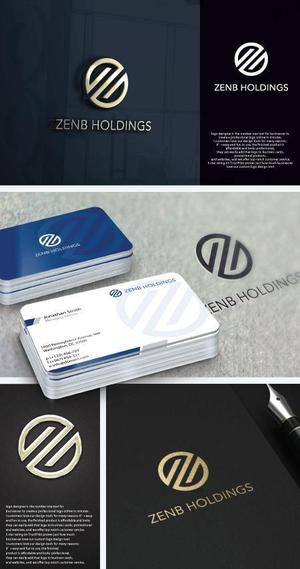 take5-design (take5-design)さんの株式会社ZENB HOLDINGSのロゴ制作についてへの提案