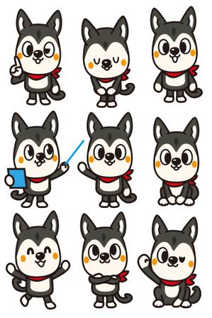 tell_mokichi (tell_mokichi)さんのイヌのキャラクターデザインへの提案