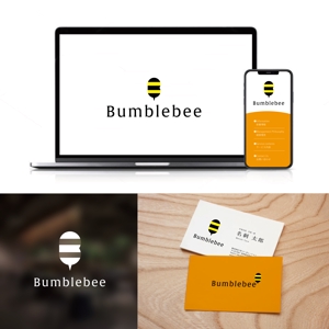 nico design room (momoshi)さんのWebメディア「Bumblebee」のロゴへの提案