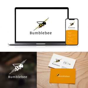 nico design room (momoshi)さんのWebメディア「Bumblebee」のロゴへの提案