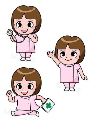 あーまん (aaman)さんの訪問看護リハビリステーションのキャラクター　「まじめさん（女）」と「まじめくん（男）」への提案