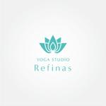 tanaka10 (tanaka10)さんのヨガスタジオ　ジム　「Refinas」「リフィナス」　の　ロゴへの提案