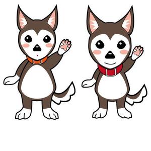 nako (nako_watashinohitujichan1)さんのイヌのキャラクターデザインへの提案