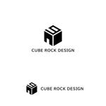P Design (DesignStudio)さんの不動産会社名「キューブロックデザイン」のロゴへの提案