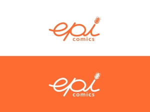 マエタ (mayeta)さんの女性向け一般漫画レーベル「epi comics」ロゴ製作への提案